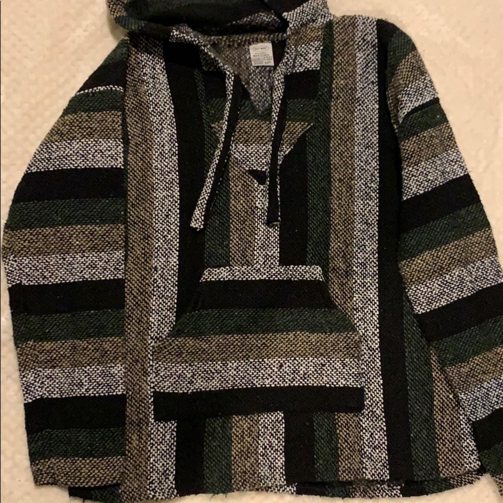 Mexican Baja Pullover Hoodie